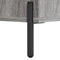 vidaXL - Schoenenkast - 30x35x105 - cm - bewerkt - hout - grijs - sonoma - eikenkleur