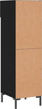 vidaXL - Schoenenkast - 30x35x105 - cm - bewerkt - hout - zwart