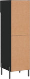 vidaXL - Schoenenkast - 30x35x105 - cm - bewerkt - hout - zwart