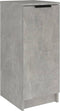 vidaXL - Schoenenkast - 30x35x70 - cm - bewerkt - hout - betongrijs