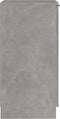 vidaXL - Schoenenkast - 30x35x70 - cm - bewerkt - hout - betongrijs