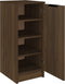 vidaXL - Schoenenkast - 30x35x70 - cm - bewerkt - hout - bruin - eikenkleur
