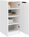 vidaXL - Schoenenkast - 30x35x70 - cm - bewerkt - hout - gerookt - eikenkleurig