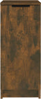 vidaXL - Schoenenkast - 30x35x70 - cm - bewerkt - hout - gerookt - eikenkleurig