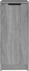 vidaXL - Schoenenkast - 30x35x70 - cm - bewerkt - hout - grijs - sonoma - eikenkleurig