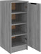 vidaXL - Schoenenkast - 30x35x70 - cm - bewerkt - hout - grijs - sonoma - eikenkleurig