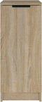 vidaXL - Schoenenkast - 30x35x70 - cm - bewerkt - hout - sonoma - eikenkleurig