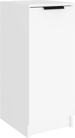 vidaXL - Schoenenkast - 30x35x70 - cm - bewerkt - hout - wit