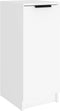 vidaXL - Schoenenkast - 30x35x70 - cm - bewerkt - hout - wit