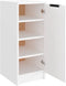 vidaXL - Schoenenkast - 30x35x70 - cm - bewerkt - hout - wit