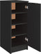 vidaXL - Schoenenkast - 30x35x70 - cm - bewerkt - hout - zwart