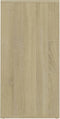 vidaXL - Schoenenkast - 31,5x35x70 - cm - bewerkt - hout - sonoma - eikenkleurig