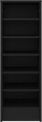 vidaXL - Schoenenkast - 31,5x35x90 - cm - bewerkt - hout - zwart