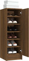 vidaXL - Schoenenkast - 32x35x92 - cm - bewerkt - hout - bruin - eikenkleur
