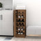vidaXL - Schoenenkast - 32x35x92 - cm - bewerkt - hout - sonoma - eikenkleurig