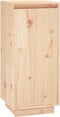 vidaXL - Schoenenkast - 35x35x80 - cm - massief - grenenhout