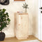 vidaXL - Schoenenkast - 35x35x80 - cm - massief - grenenhout