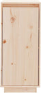 vidaXL - Schoenenkast - 35x35x80 - cm - massief - grenenhout