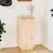 vidaXL - Schoenenkast - 35x35x80 - cm - massief - grenenhout