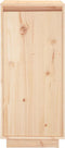 vidaXL - Schoenenkast - 35x35x80 - cm - massief - grenenhout