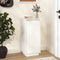 vidaXL - Schoenenkast - 35x35x80 - cm - massief - grenenhout - wit