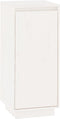 vidaXL - Schoenenkast - 35x35x80 - cm - massief - grenenhout - wit