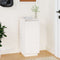 vidaXL - Schoenenkast - 35x35x80 - cm - massief - grenenhout - wit