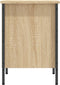 vidaXL - Schoenenkast - 38x35x50 - cm - bewerkt - hout - sonoma - eikenkleurig