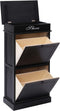 vidaXL - Schoenenkast - 50x28x58 - cm - paulowniahout - bruin
