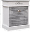 vidaXL - Schoenenkast - 50x28x58 - cm - paulowniahout - grijs