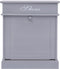 vidaXL - Schoenenkast - 50x28x58 - cm - paulowniahout - grijs