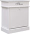 vidaXL - Schoenenkast - 50x28x58 - cm - paulowniahout - wit
