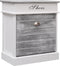 vidaXL - Schoenenkast - 50x28x58 - cm - paulowniahout - wit