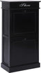 vidaXL - Schoenenkast - 50x28x58 - cm - paulowniahout - wit