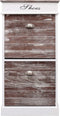 vidaXL - Schoenenkast - 50x28x58 - cm - paulowniahout - wit