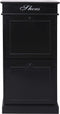 vidaXL - Schoenenkast - 50x28x58 - cm - paulowniahout - wit