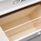 vidaXL - Schoenenkast - 50x28x58 - cm - paulowniahout - wit