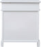 vidaXL - Schoenenkast - 50x28x58 - cm - paulowniahout - wit