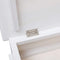 vidaXL - Schoenenkast - 50x28x58 - cm - paulowniahout - wit