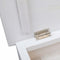 vidaXL - Schoenenkast - 50x28x98 - cm - paulowniahout - wit