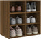 vidaXL - Schoenenkast - 52,5x30x50 - cm - bruin - eikenkleur