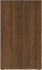 vidaXL - Schoenenkast - 52,5x30x50 - cm - bruin - eikenkleur