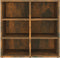vidaXL - Schoenenkast - 52,5x30x50 - cm - gerookt - eikenkleurig