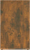 vidaXL - Schoenenkast - 52,5x30x50 - cm - gerookt - eikenkleurig