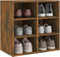 vidaXL - Schoenenkast - 52,5x30x50 - cm - gerookt - eikenkleurig