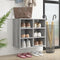 vidaXL - Schoenenkast - 52,5x30x50 - cm - grijs - sonoma - eikenkleurig