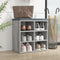 vidaXL - Schoenenkast - 52,5x30x50 - cm - grijs - sonoma - eikenkleurig