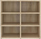 vidaXL - Schoenenkast - 52,5x30x50 - cm - sonoma - eikenkleurig