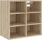 vidaXL - Schoenenkast - 52,5x30x50 - cm - sonoma - eikenkleurig