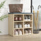 vidaXL - Schoenenkast - 52,5x30x50 - cm - sonoma - eikenkleurig
